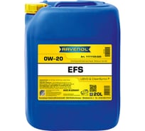 Моторное масло RAVENOL EFS EcoFullSynth SAE 0W-20 (20л) new 1111105-020-01-999