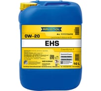 Моторное масло RAVENOL EHS SAE 0W-20 (10л) 1111113-010-01-999