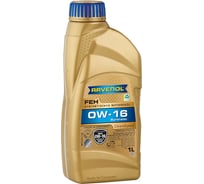 Моторное масло RAVENOL FEH SAE 0W-16 (1л) 1112115-001-01-999