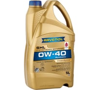 Моторное масло RAVENOL SHL SAE 0W-40 (5л) 1111127-005-01-999