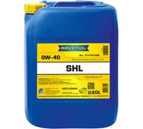 Моторное масло RAVENOL SHL SAE 0W-40 (20л) 1111127-020-01-999