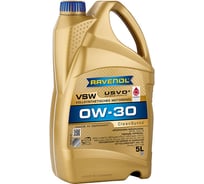 Моторное масло RAVENOL VSW SAE 0W-30, 5л, new 1111106-005-01-999