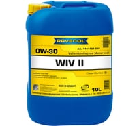 Моторное масло RAVENOL WIV II SAE 0W-30, 10л 1111101-010-01-999