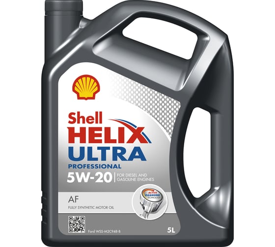 Масло Shell Helix Ultra Professional AF 5W-20, 5 л 550042279