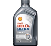Масло Shell Helix Ultra Professional AF 5W-20, 1 л 550042303