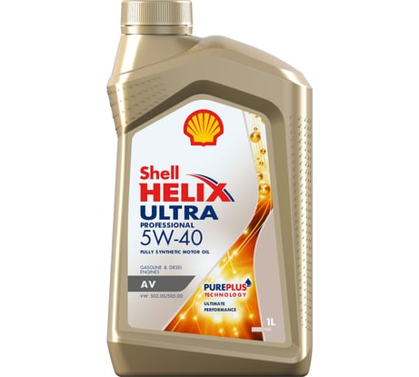 Масло Shell Helix Ultra Professional AV 5W-40, 1 л 550046359