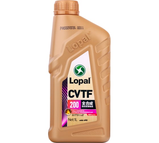 Трансмиссионное масло для вариаторов CVT Lopal CVTF 200 (1л) LPL36349 1