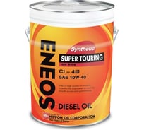 Моторное масло ENEOS Super Touring CI-4 Синтетика 10W40 20л oil1420