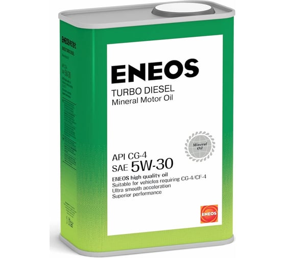 Моторное минеральное масло ENEOS Turbo Diesel 5W-30 СG-4 1л oil1432