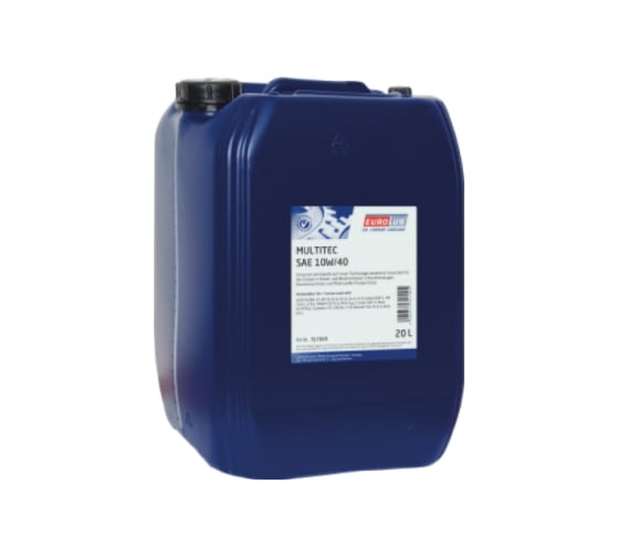 Моторное полусинтетическое масло EUROLUB MULTITEC 10W40 CI-4 A3/B4/E7 20л 317020 1