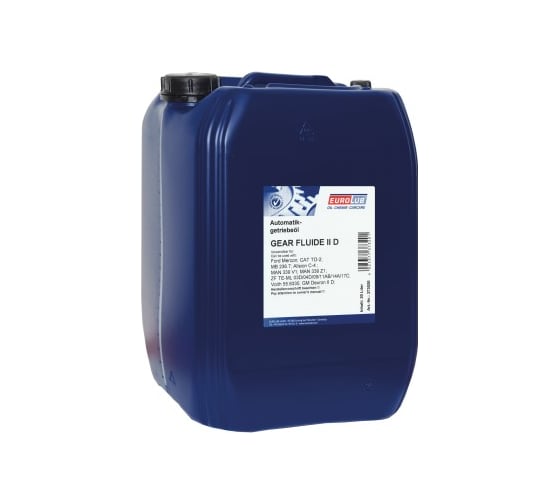 Масло для АКПП/ ГУР/ATF II EUROLUB GEAR FLUIDE II Transmission Oil, 20л 373020