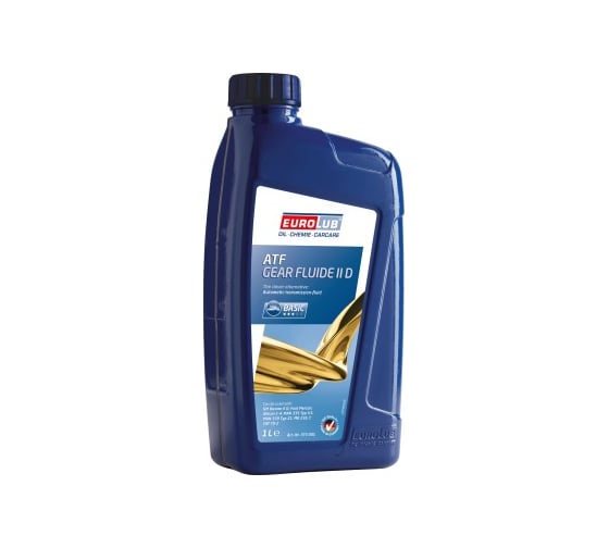 Масло для АКПП/ ГУР/ATF II EUROLUB GEAR FLUIDE II Transmission Oil, 1л 373001