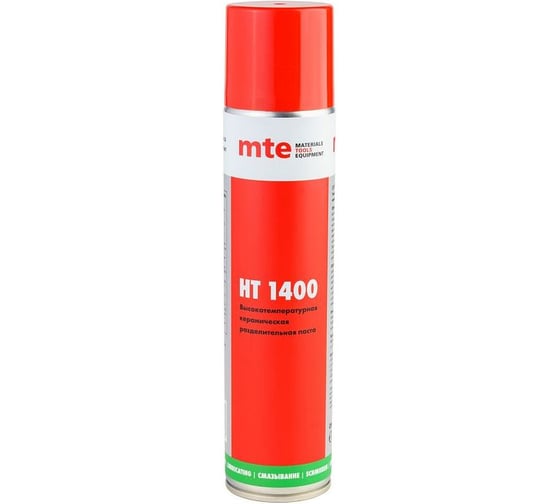 Паста монтажная керамическая mte HT1400 спрей 400/300 мл 2893816300