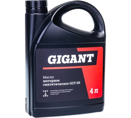 Моторное масло Gigant синтетическое, 4 л, 5W-40 GGT-09