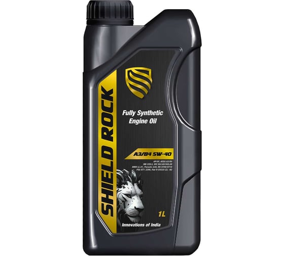 Моторное масло Shield Lubricants SHIELD ROCK A3/B4 5W-40 1 л 351186