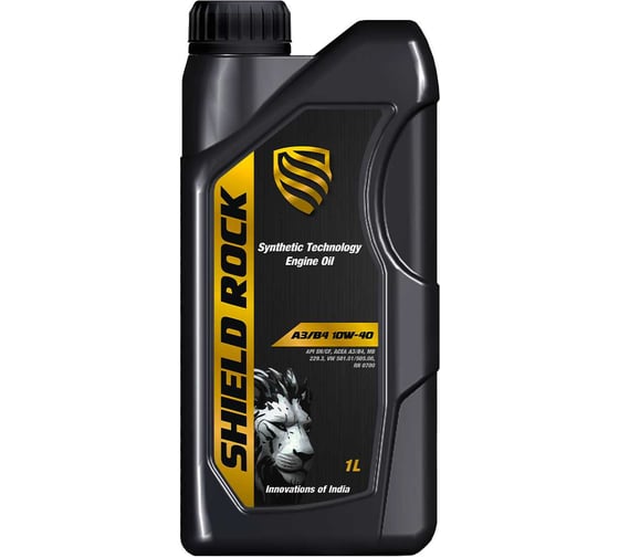 Моторное масло Shield Lubricants SHIELD ROCK A3/B4 10W-40 1 л 351216 1