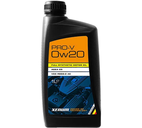 Синтетическое высокоэффективное моторное масло XENUM PRO V 0W20, 5 л 2201005