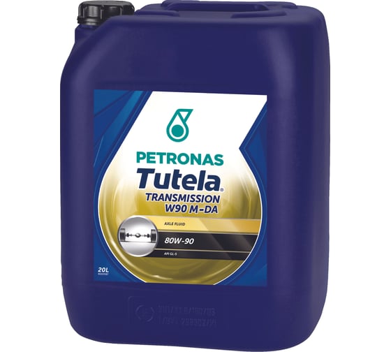 Трансмиссионное масло Petronas 14521910 TUTELA TRUCK W 90 M-DA п/синтетика 80W90 ведро пластик 20 л 76022RR1EU