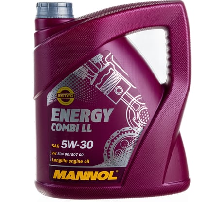 Синтетическое моторное масло MANNOL ENERGY COMBI LL 5W30 4 л 1031