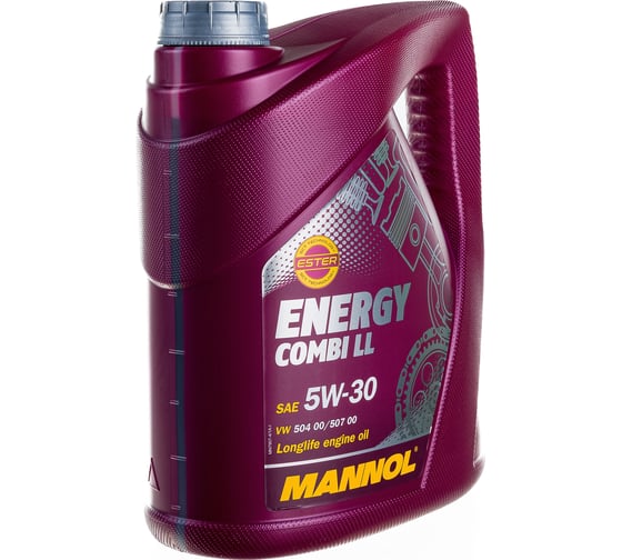 Синтетическое моторное масло MANNOL ENERGY COMBI LL 5W30 4 л 1031