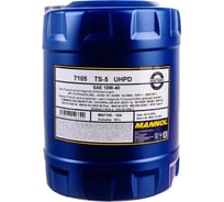 Полусинтетическое моторное масло MANNOL TS-5 UHPD 10W40 10 л 1455