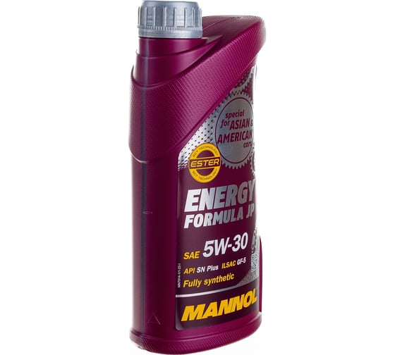 Синтетическое моторное масло MANNOL ENERGY FORMULA JP 5W30 1 л 1059