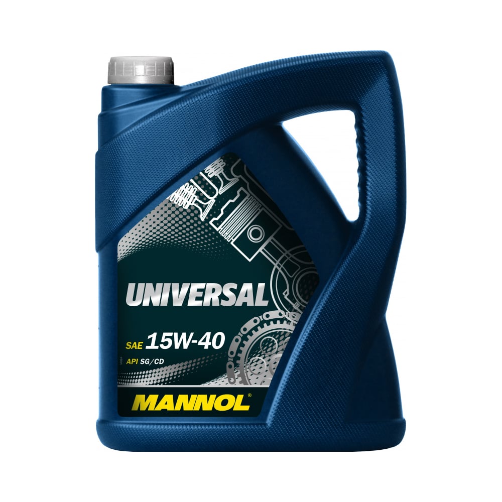 Минеральное моторное масло MANNOL UNIVERSAL 15W40 5 л 1221 - выгодная .