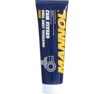 Пластичная водостойкая смазка MANNOL WR-2 Universal Long Term Grease 230 гр. 2491