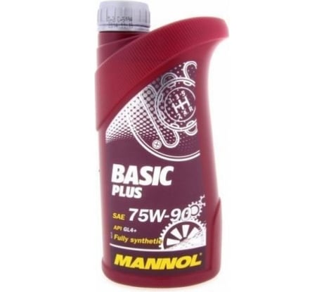 Синтетическое трансмиссионное масло MANNOL BASIC PLUS GETRIEBEOEL 75W90 1 л 1321