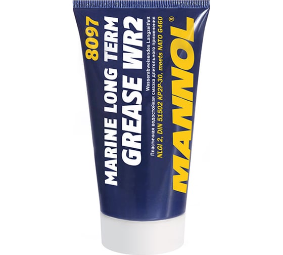 Пластичная водостойкая смазка MANNOL WR-2 Universal Long Term Grease 100 гр. 2436