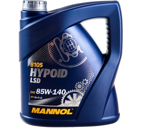 Трансмиссионное масло MANNOL HYPOID LSD 85W140 4 л 81054