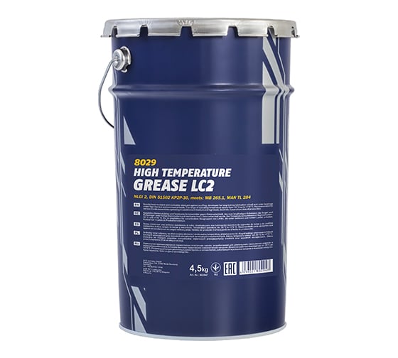 Термостойкая пластичная смазка MANNOL LC-2 High Temperature Grease 4,5 кг 261616