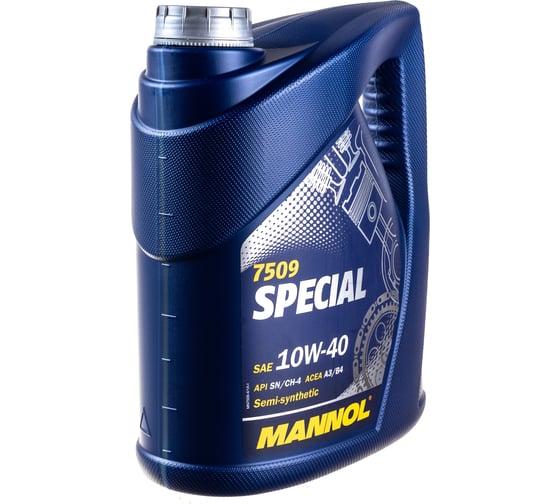 Полусинтетическое моторное масло MANNOL SPECIAL 10W40 4 л 4022