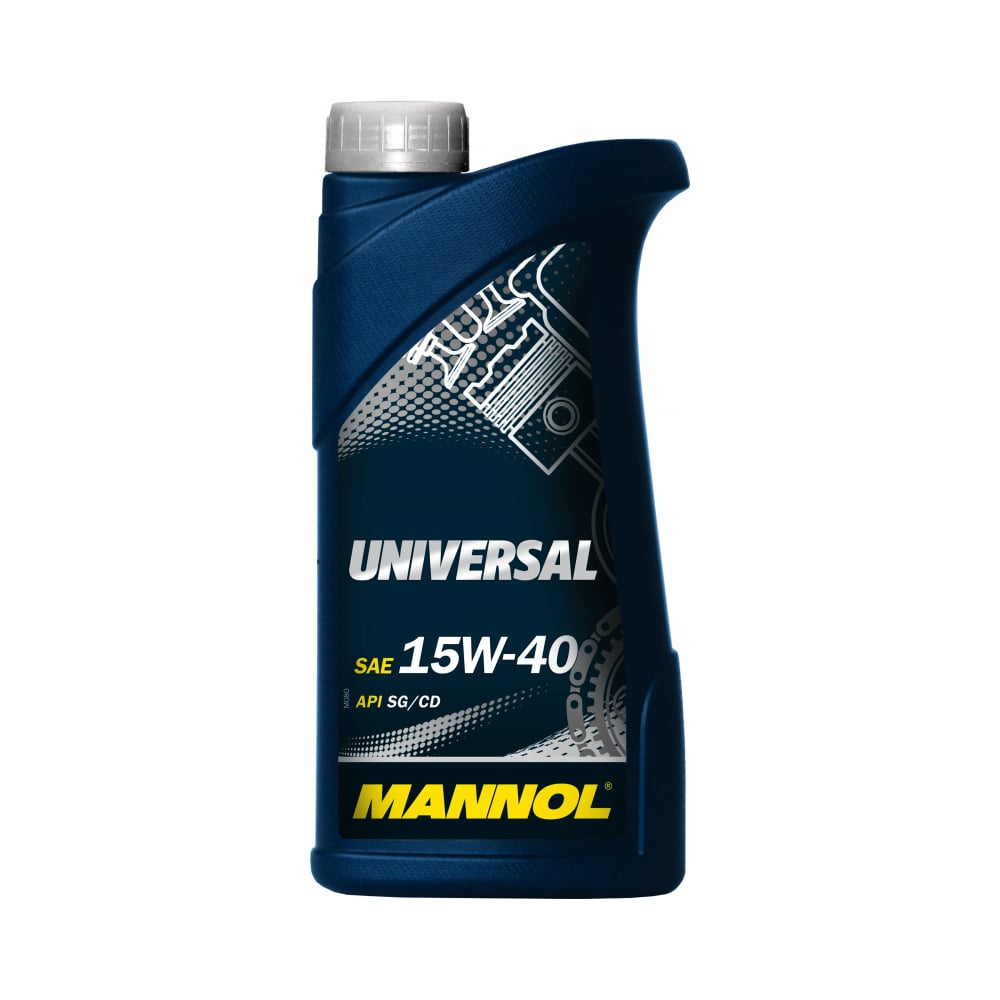 Минеральное моторное масло MANNOL UNIVERSAL 15W40 1 л 1220 - выгодная ...