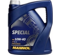 Полусинтетическое моторное масло MANNOL SPECIAL 10W40 5 л 1181