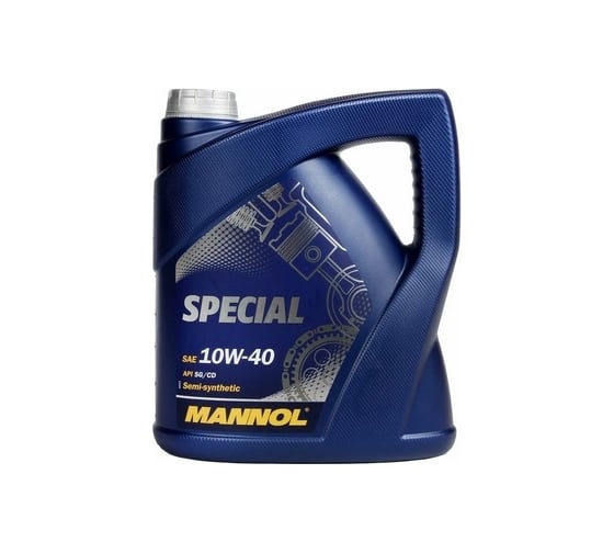 Полусинтетическое моторное масло MANNOL SPECIAL 10W40 5 л 1181