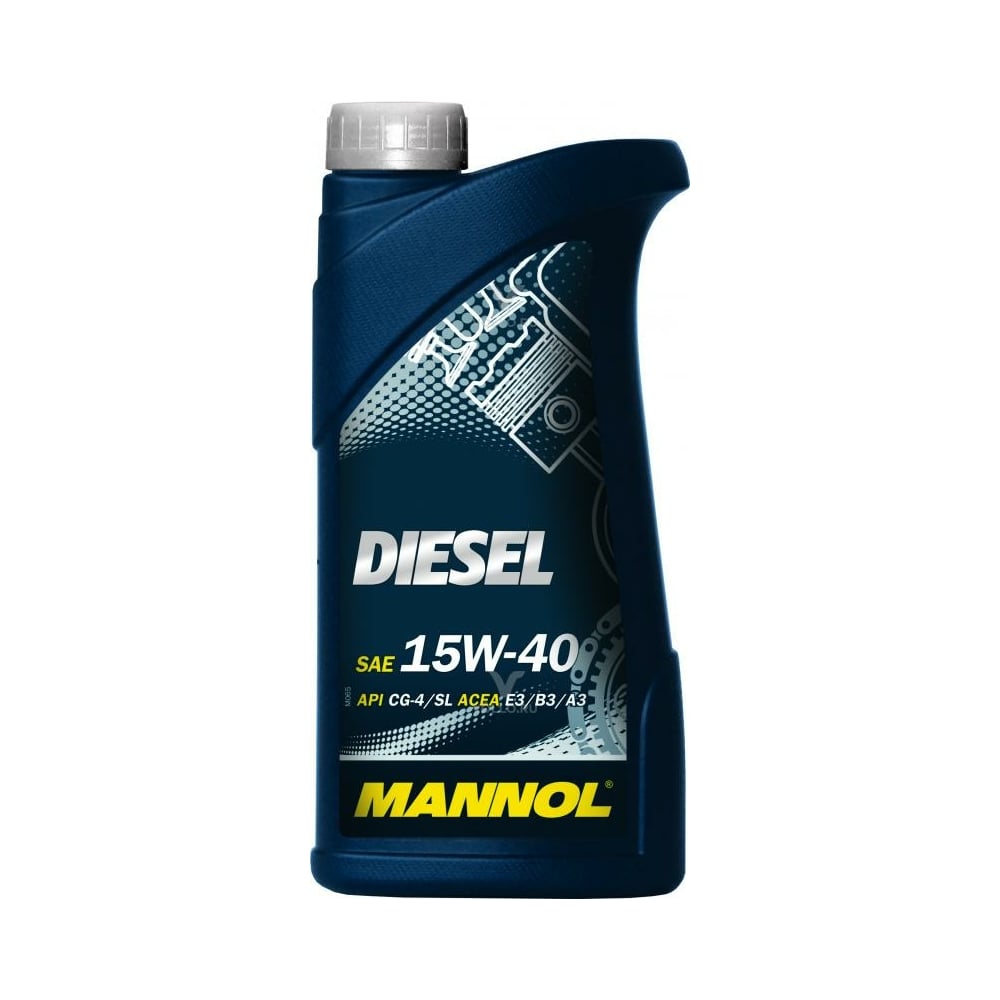 Минеральное моторное масло MANNOL DIESEL 15W40 1 л 1205 - выгодная цена ...