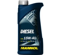 Минеральное моторное масло MANNOL DIESEL 15W40 1 л 1205