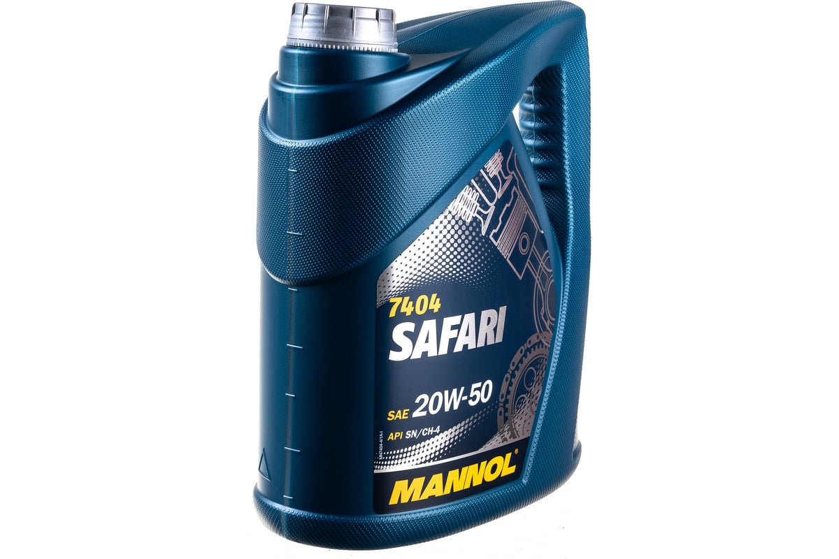 Минеральное моторное масло MANNOL SAFARI 20W50, 4 л 74044 - выгодная ...