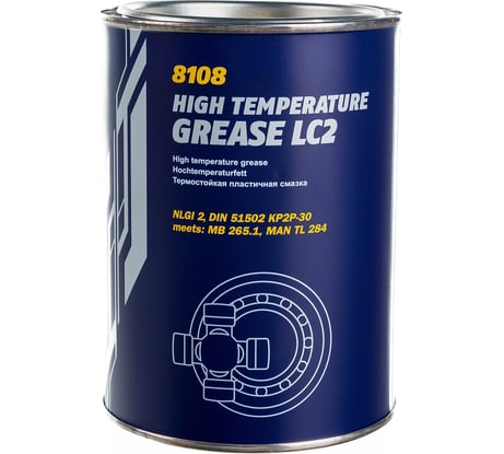 Термостойкая пластичная смазка MANNOL LC-2 High Temperature Grease 800 гр. 2112