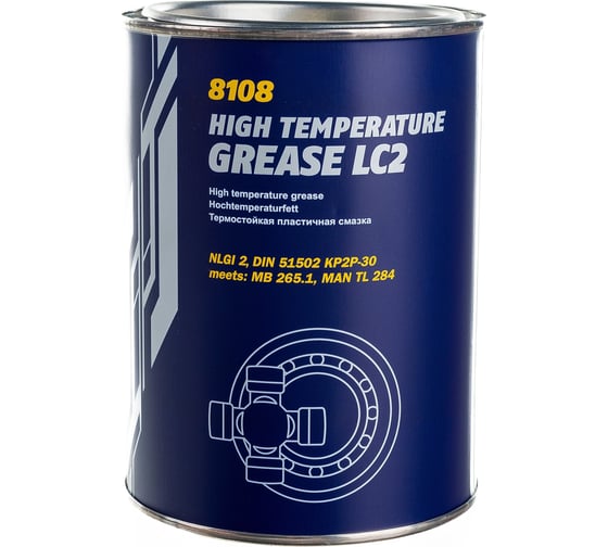 Термостойкая пластичная смазка MANNOL LC-2 High Temperature Grease 800 гр. 2112 1
