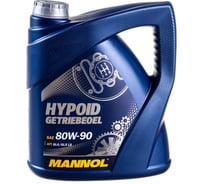 Трансмиссионное масло MANNOL HYPOID GETRIEBEOEL 80W90, 4 л 1354