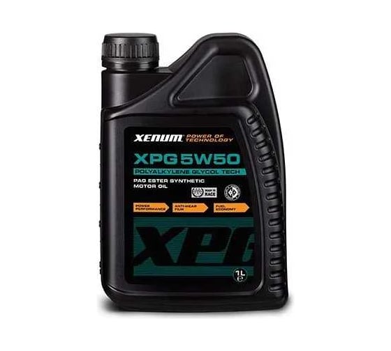 Полиалкиленгликолевое моторное масло XENUM (ПАГ) с добавлением эстеров XPG 5W50, 1 л 1778001
