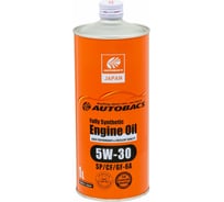 Моторное масло AUTOBACS 5W-30, API SP/CF, ILSAC GF-6A, SYNTHETIC, 1 л A00032237