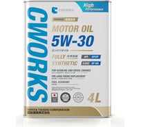 Моторное масло CWORKS SUPERIA MOTOR OIL 5W-30 SP/CF, 4L A13SR1004