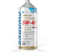 Моторное масло CWORKS SUPERIA MOTOR OIL 5W-40 SP/CF, 1L A13SR2001