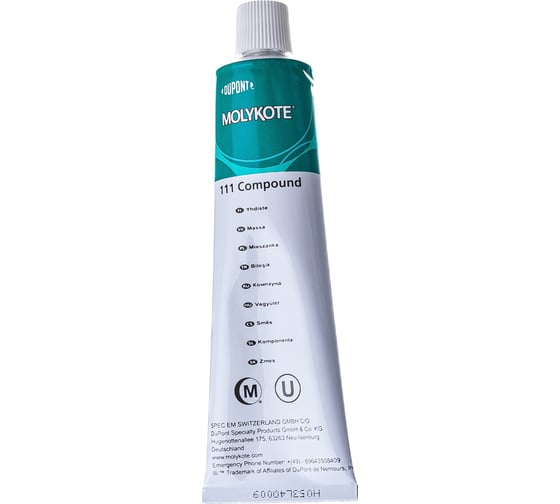 Силиконовая смазка Molykote 111 Compound, 100 г 1673840