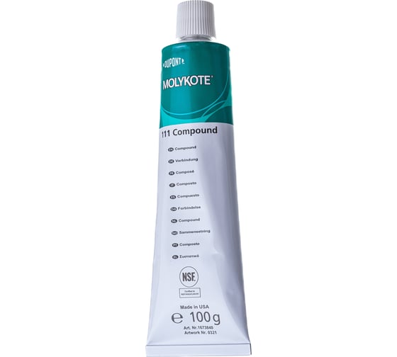 Силиконовая смазка Molykote 111 Compound, 100 г 1673840
