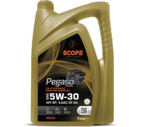 Синтетическое масло scope lubricants Pegaso 10500 Fully Synthetic GEO SAE 5W/40 API SP 6290362550327