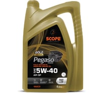 Синтетическое масло scope lubricants Gold Edition Pegaso 10500 Fully Synthetic GEO SAE 4л 6290362551294